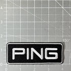 Ping Golf Patch Sports Embroidered Iron On Badge 1 5x4 