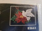 Vtg Bucilla Christmas Ornament Kit Felt Applique Holiday Doves   83663  12 Doves
