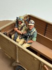 Retired King   Country Set   Ak045 Ww Ii German Dak Soldier Riders W  Orig  Box