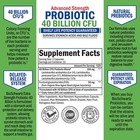 Schwartz Bio Probiotic Cfu Billion 40 - With Prebiotics Gut   Digestive Suppor