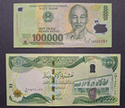 Iraqi Dinar 10 000 New Series And Vietnam Dong 100 000 - Unc - Coa Iqd Vnd
