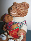 2006 Avon Twas The Night Before Christmas Animated Talking Story Time Plush Bear