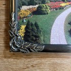 Vintage Antique Brass Metal Victorian Roses 8 X 10    Picture Frame Gallery