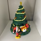 Disney Parks Mickey Mouse Christmas Tree Light Up Popcorn Bucket  No Strap 2019