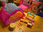 Mega Lot Vintage 90s Rare Barbie Outdoor Fun Playset 67166   Dolls Clothing