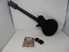 Nintendo Wii Aerosmith Guitar And Complete Game Bundle Tested Working