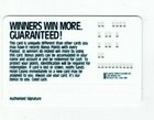 Las Vegas Sands Casino Hotel Slot Card Players Club - Hole Punch -  100 Bill