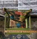 Vintage 1960 s Cass Toys Wooden Doll High Chair Toy Old Dolly Girl Made In Usa