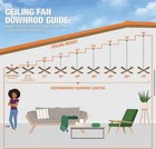 Home Decorators Collection Baxtan 56 In  Indoor Brushed Gold Ceiling Fan