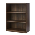 Mainstays 3-shelf Bookcase With Adjustable Shelves  Canyon Walnut