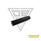 Black Color Aluminum 1 2x28 Tpi Thread Muzzle Brake Compensator