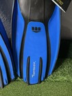 Mares Avanti Quattro Abs Scuba Diving Fins Adjustable Openheel Blue Size X Large