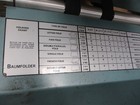Baum Ultra 714 Air Feed Paper Folder