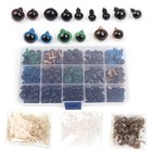 264 plastic Safety Eyes W washers For Stuffed Animal Craft Doll Puppet Bear Toy