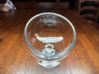 Round Vase Flower Glass Plant Uneven Top Durable