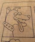 Whimisical Design Rug Hooking Pattern Dogs On Parade New 20x26