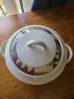 Studio Nova Palm Desert 2 Qt Serving Bowl lid Southwestern Geometric Design Boho