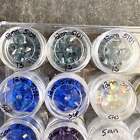 Swarovski  12mm Lentil  5mm Bicone  4mm Bicone - Approx 860 Pcs - Assorted Color