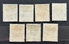 Gold Coast 1921-24  Used Set  1 2p-6p  Used Set  Multi-scriptca  Sg86-94