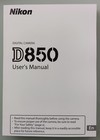 Nikon D850 Digital Camera User s Manual Printed Size A5 Professionally Bound