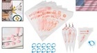 Disposable Piping Bags 200pcs 12 Inch Icing Bags Cake Decorating Tools