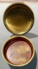Antique Brass Bed Warmer With Black Handle Vintage Decorative Metalware