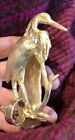 Great Blue Heron Solo Door Knocker In Bronze