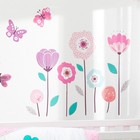 Bedtime Originals Magic Garden Pink lavender coral Butterfly Floral Wall Decals