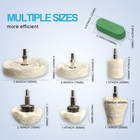 6 Drill Buffing Wheels And 3 Polishing Compounds  Multi-specification Wheel Kit