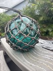  Japanese Glass Fish Floats - Turquoise- Large
