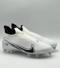 Nike Vapor Edge Elite 360 D P Men Size 11 Football Cleats Flyknit White Black