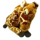 Fao Schwarz Giraffe Sitting Plush 16  Stuffed Animal Toy Realistic
