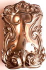Art Nouveau Little Used Sterling Silver  Vesta Case Match Safe Gorgeous No Mono