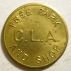 C  L  A  Ride And Shop  lebanon  Pennsylvania  Transit   Parking Token - Pa545b