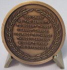 Alcoholics Anonymous Aa 60 Year Sunshine Bronze  Medallion Token Chip Coin