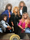 Whitesnake Vintage Poster David Coverdale 1987 Funky Hair Metal Classic Rock
