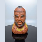 A j  Renzi Plastic Corp Mr  T 1983 Blow Mold Coin Bank Ruby-spears Vtg Bank
