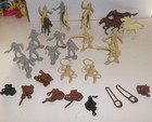 Vintage Marx Western Town Play Set Figures And Accessoies  See All Photos