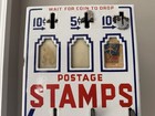 Porcelain 1930 s Postage Stamp Vending Machine Mint Shipman Art Deco Gen Store