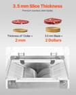 Electric Meat Cutter Machine 550w Commercial Meat Slicer For Kitchen Restaurant