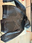 Eric Emanuel Core Men s Black Quilted Hooded Bomber Jacket Size S Logo