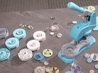 Button Maker Machine Multiple Sizes  1   1 25   2 25   Button Press Pin Maker   