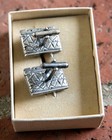 Lot Of Vintage   Modern Cuff Links Plus Handful Of Pins