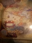 Vintage Map Fragments I   23  By 29  Super Cool  