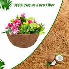 2pcs Hanging Basket Coco Liner Coconut Fiber Replacement Round Flower Basket
