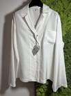 Loewe Silk Embroidered Shirt Off White Size Fr40 Uk12 Rrp   895 New With Tags