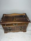 Vintage Musical Chest Dresser Jewelry Box 3 Drawers Dresser Wooden Japan