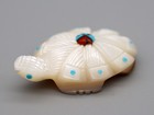 Danette Laate Mother-of-pearl Zuni Turtle Fetish