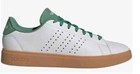Adidas Advantage 2 0 Casual Tennis Shoes White Green Gum Ig9172 Mens Size