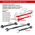 Lykt 6pcs Rear Camber toe Adjustable Arms For Infiniti M35h   m37   m56   q50   q60   q70